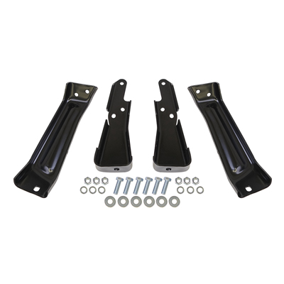 73-87 Stepside Rear Bumper Bracket Set, w/ Hardware