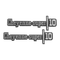 73-76 Front Fender Emblem, 