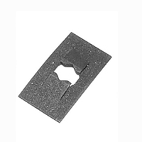 Push-On Flat Nut 3/16