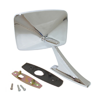 73-87 Reproduction Exterior Sport Mirror, L.E.D Arrow, RH