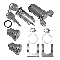73-78 Blazer/Jimmy Ignition, Door & Tailgate Lock Set, with Power Tailgate