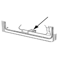 73-87 Window Stop Lower Bumpers, Pair