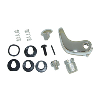 73-87 Locking Vent Window Handle , LH, Reproduction