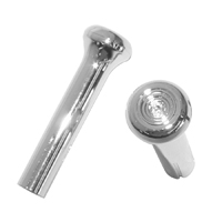 73-91 Truck Chrome Door Lock Knobs, Pair
