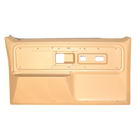 77-80 Silverado Style, Front Door Panels W/ Power Windows & Door Locks, Light Buckskin