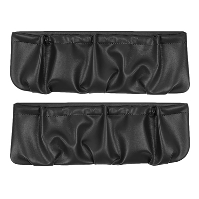 73-76 Chevrolet/GMC Truck Door Panel Pockets, Black, Pair