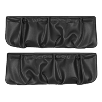 73-76 Chevrolet/GMC Truck Door Panel Pockets, Black, Pair