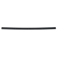 73-87 Headliner Garnish Molding Above Rear Window, Black