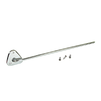 73-87 Chrome Sunvisor Bracket, LH