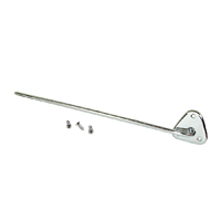 73-87 Chrome Sunvisor Bracket, RH