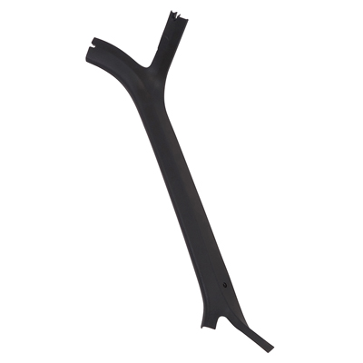 73-87 Front Interior Pillar Post Molding, Black, LH