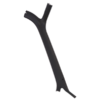 73-87 Front Interior Pillar Post Molding, Black, LH