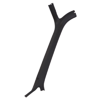 73-87 Front Interior Pillar Post Molding, Black RH