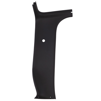 73-87 Chevrolet/GMC Truck Rear Interior Pillar Post Moldings, Black, LH