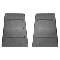 73-87 Blazer & Jimmy Low Seat Backs,ABS Plastic, Black