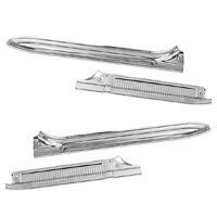 73-91 Chevrolet/GMC Suburban/Crew Cab, Front Door Sill Plate Set, 4-Pieces