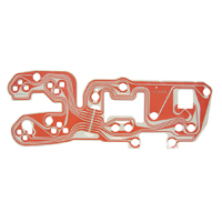 73-75 Chevrolet Instrument Cluster Printed Circuit, W/ Warning Lights