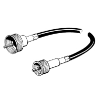 73-79 Speedometer Cables, w/o Cruise Control, 73-74 2WD Auto. 75-77 2/4WD Man. 75-79 2WD Auto. 75-78 4WD Auto.
