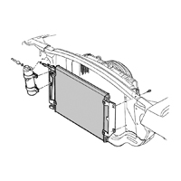 73-74 Truck A/C Condenser