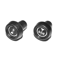 73-87 Radio Knobs, Volume/Tuning, Pair