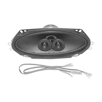 67-69 Camaro Without A/C Dual Front Speaker Set, Upgraded Version