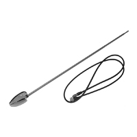 Universal Side Mount Radio Antenna, Single Side Mount