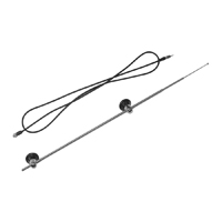 Universal Side Mount Radio Antenna, Dual Mount