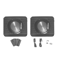 250 Watt Under Seat Speakers, Pair