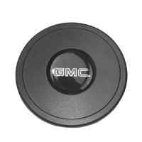 Volante GMC Steering Wheel Horn Cap, Black Plastic W/ Emblem