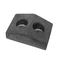 73-91 Suburban Rear Side By Side Door Bumpers