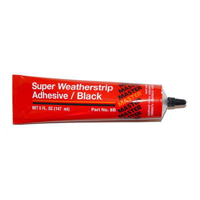 Black Weatherstrip Adhesive