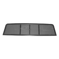 73-87 4 Panel Rear Sliding Window, Smoke