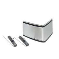 73-80 Chevrolet/GMC Truck Rear Cab Corner Molding, Plain, RH