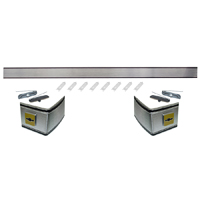 73-80 Chevrolet Rear Cab Molding Set, 3 Piece with Bow Tie Emblems