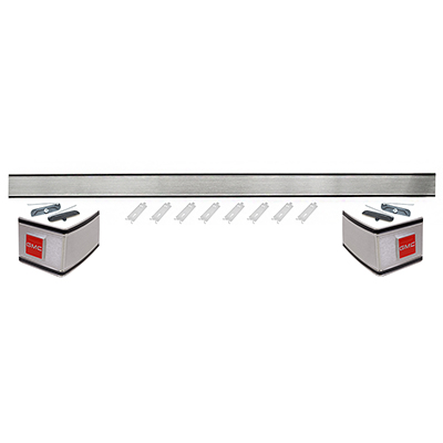 73-80 GMC Truck Rear Cab Molding Set, 3 Piece with GMC Emblems