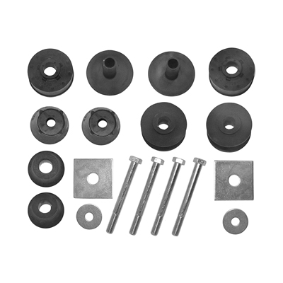 73-80 1/2 Ton 4WD, 3/4 Ton Cab Mount Kit, Original Style Rubber