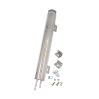 Universal Polished Aluminum Overflow Jar Kit, 17 Inch