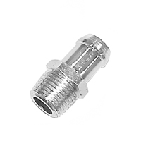 60-72 Truck Chrome Water Pump Intake Fitting-Short