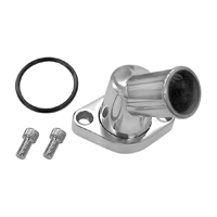 60-91 Thermostat Housing 45� Outlet Polished