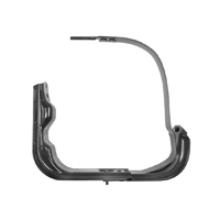 73-87 Side Mount Gas Tank Support Bracket & Strap-Front