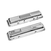 47-87 Truck Early Style Valve Covers, SB/ Chrome