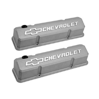 SB Competition Raw Finish Aluminum Valve Covers