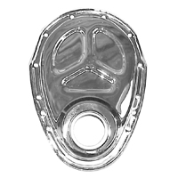Chrome SB Timing Chain Cover, Reproduction