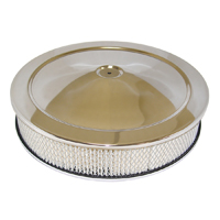 Chrome Air Cleaner W/ Recessed Base, Replacement