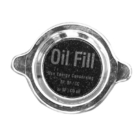 73-87 Chrome Oil Filller Cap W/Oil Fill Insert