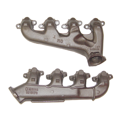 66-74 Chevrolet Big Block, 396, 402, 427, 454 Car Exhaust Manifolds, LH & RH