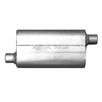2 1/4 Offset Inlet/Offset Outlet Flowmaster Muffler