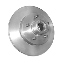 67-68 Chevrolet Car Front Disc Brake Rotor with 4 Piston Calipers