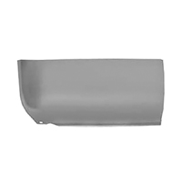 73-87 Short Fleet Bed Side Quarter Patch Panel, RH, Front.