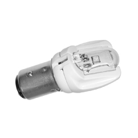 L.E.D. Light Bulb,Clear #1157, 12 Volt